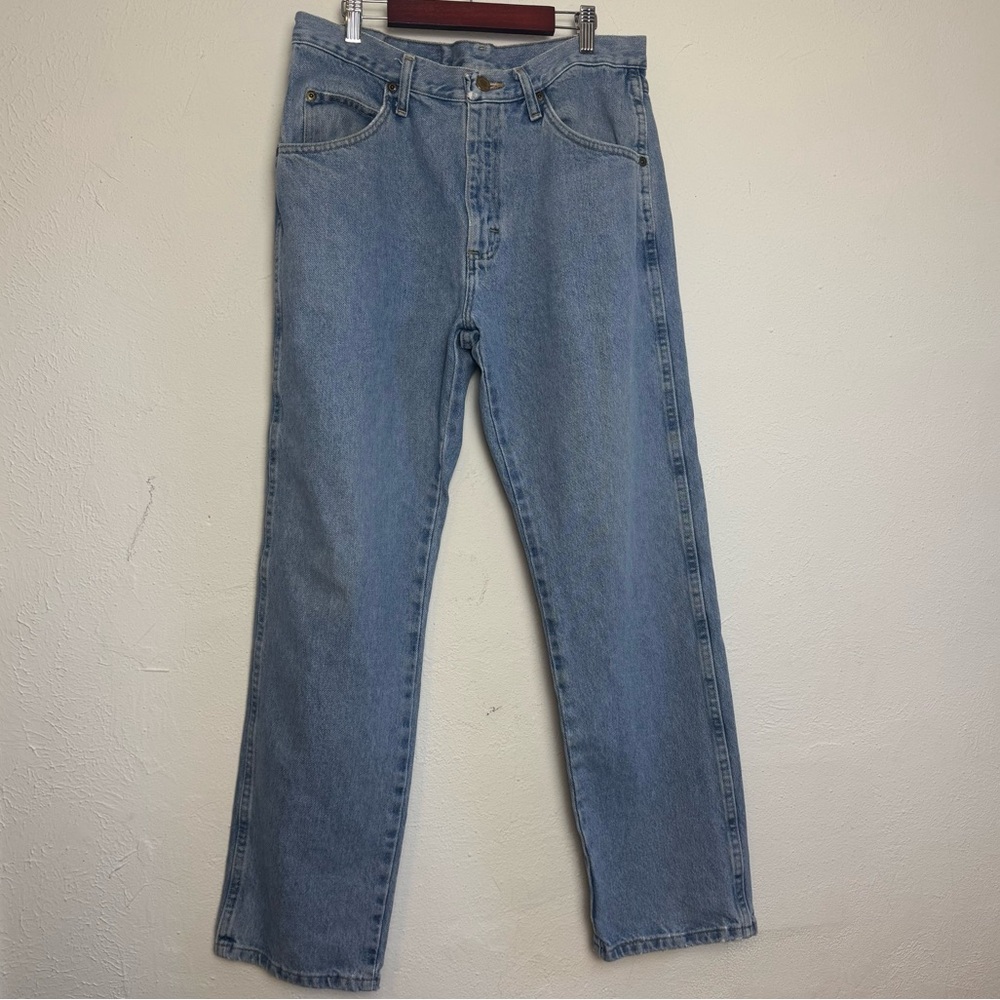 Wrangler Light Wash Rigged 100% Cotton Denim‎ Jeans